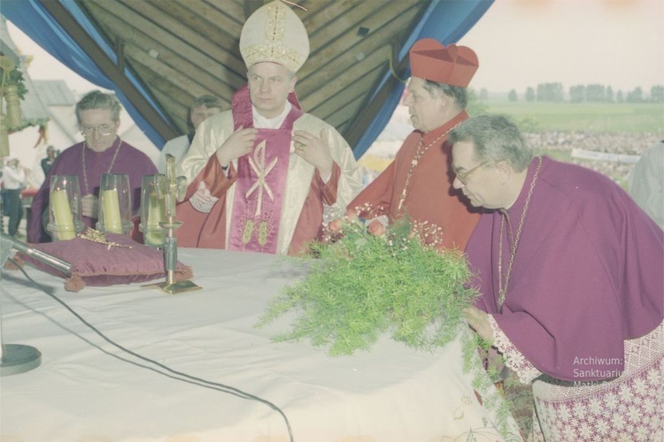 Koronacja obrazu Matki Bożej Cierpliwie Słuchającej w Rokitnie