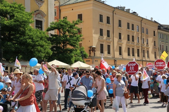 VII Marsz dla Życia i Rodziny Kraków 2019