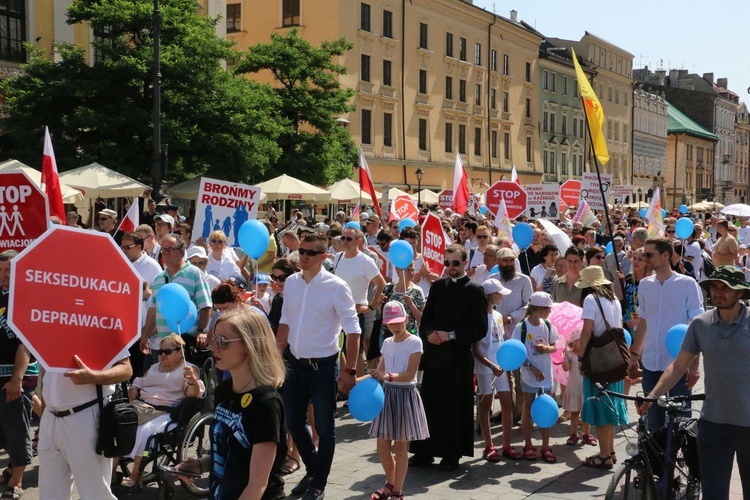 VII Marsz dla Życia i Rodziny Kraków 2019