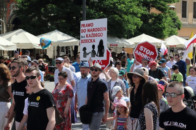 VII Marsz dla Życia i Rodziny Kraków 2019