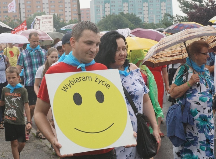 Marsz dla życia i rodziny w Zabrzu