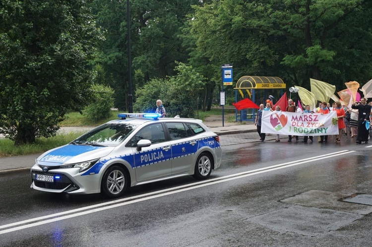 Marsz dla życia i rodziny w Zabrzu