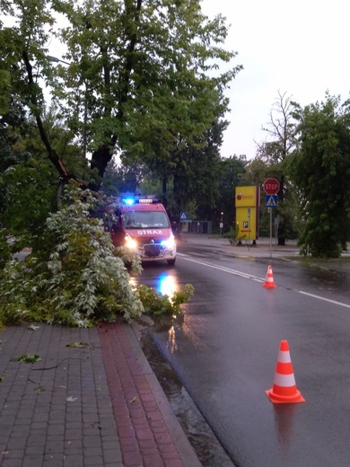 Nawałnica nad Tarnobrzegiem