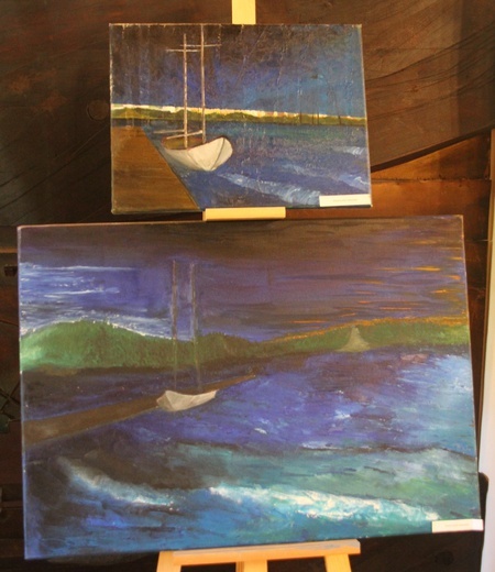 Plener nad Jeziorem Tranobrzeskim