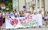 Marsz dla życia i rodziny poprowadził na plac, gdzie w czasie festynu rodzinnego zaprezentowali się uczestnicy III Noworudzkich Warsztatów Muzyki Liturgicznej.