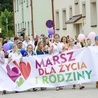 Marsz dla życia i rodziny poprowadził na plac, gdzie w czasie festynu rodzinnego zaprezentowali się uczestnicy III Noworudzkich Warsztatów Muzyki Liturgicznej.