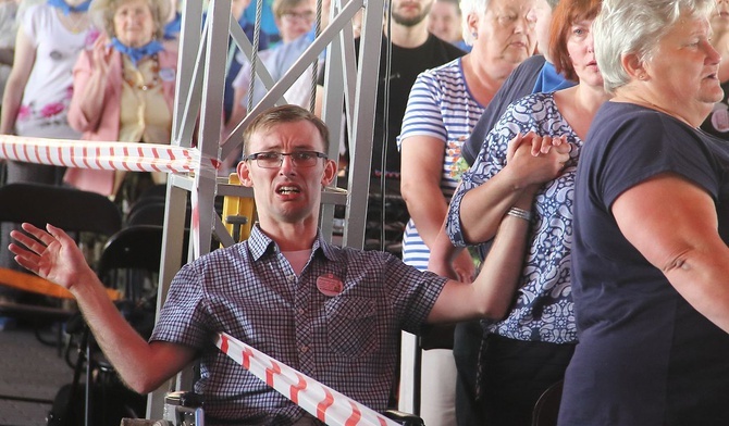 Od ułomności gorsze jest popsute serce. Diecezjalna Pielgrzymka Osób Niepełnosprawnych.