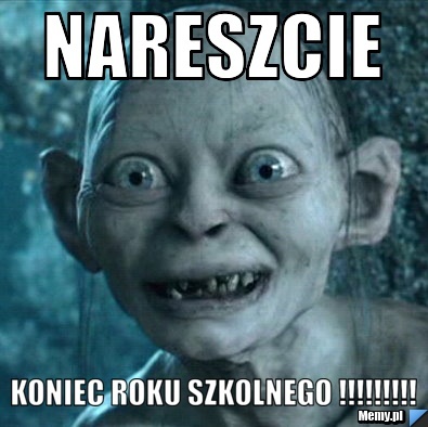 Memy na koniec roku szkolnego