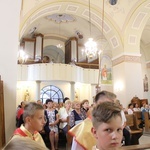 Błogosławieństwo kaplicy cmentarnej i odnowionych organów w Podegrodziu
