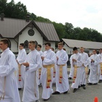 Błogosławieństwo kaplicy cmentarnej i odnowionych organów w Podegrodziu