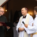 Błogosławieństwo kaplicy cmentarnej i odnowionych organów w Podegrodziu