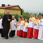 Błogosławieństwo kaplicy cmentarnej i odnowionych organów w Podegrodziu