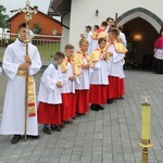 Błogosławieństwo kaplicy cmentarnej i odnowionych organów w Podegrodziu