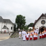 Błogosławieństwo kaplicy cmentarnej i odnowionych organów w Podegrodziu