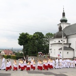 Błogosławieństwo kaplicy cmentarnej i odnowionych organów w Podegrodziu