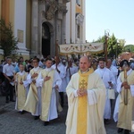 Procesja Bożego Ciała na ulicach Głogowa