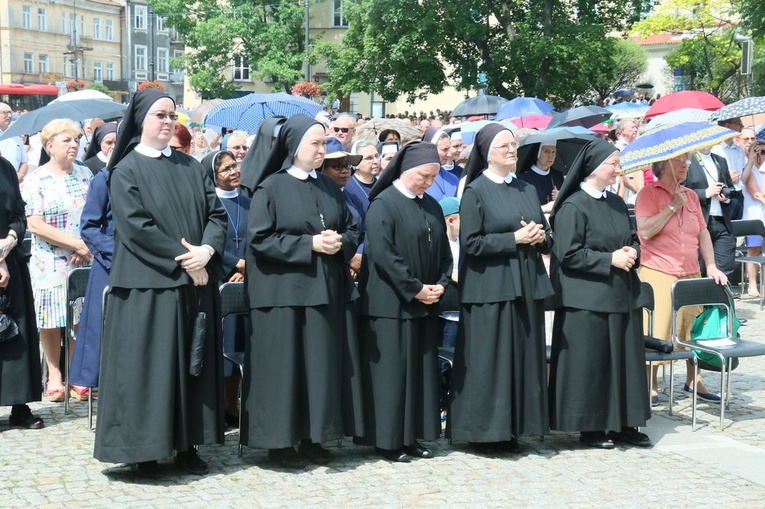 Procesja Bożego Ciała w  Lublinie