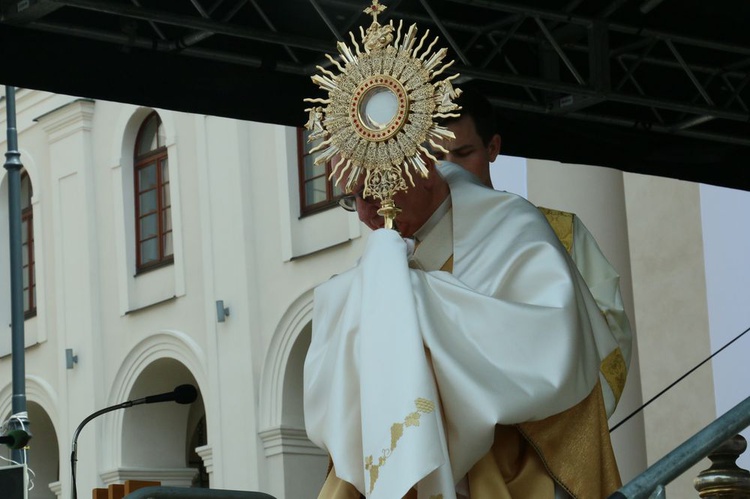 Procesja Bożego Ciała w  Lublinie