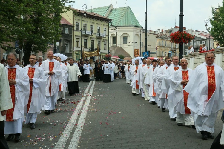 Procesja Bożego Ciała w  Lublinie