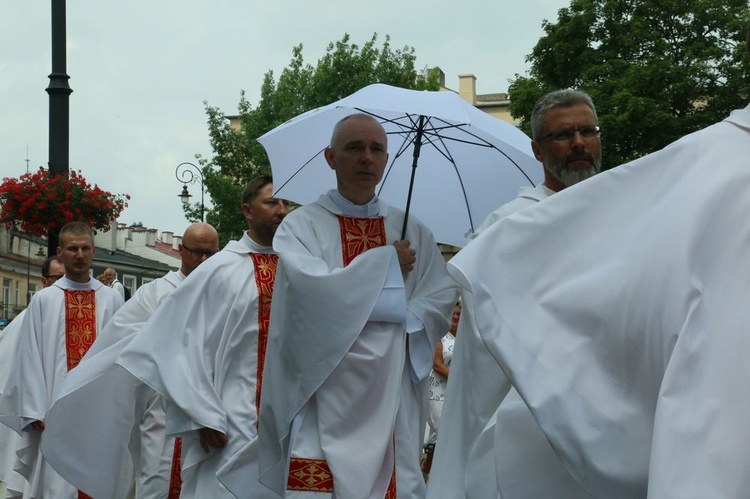 Procesja Bożego Ciała w  Lublinie