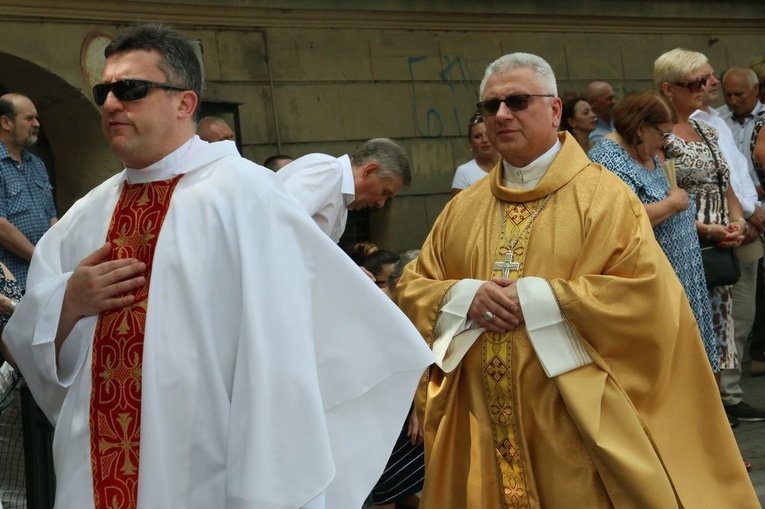 Procesja Bożego Ciała w  Lublinie