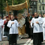 Procesja Bożego Ciała w  Lublinie