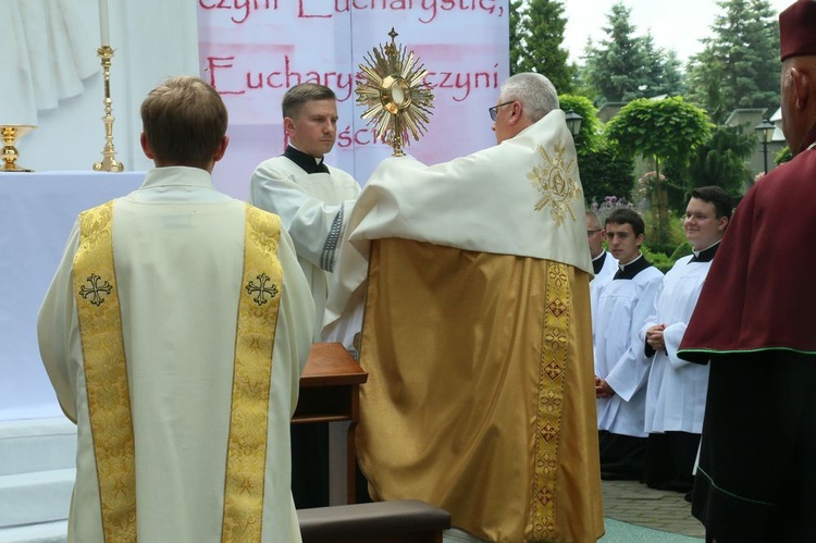 Procesja Bożego Ciała w  Lublinie