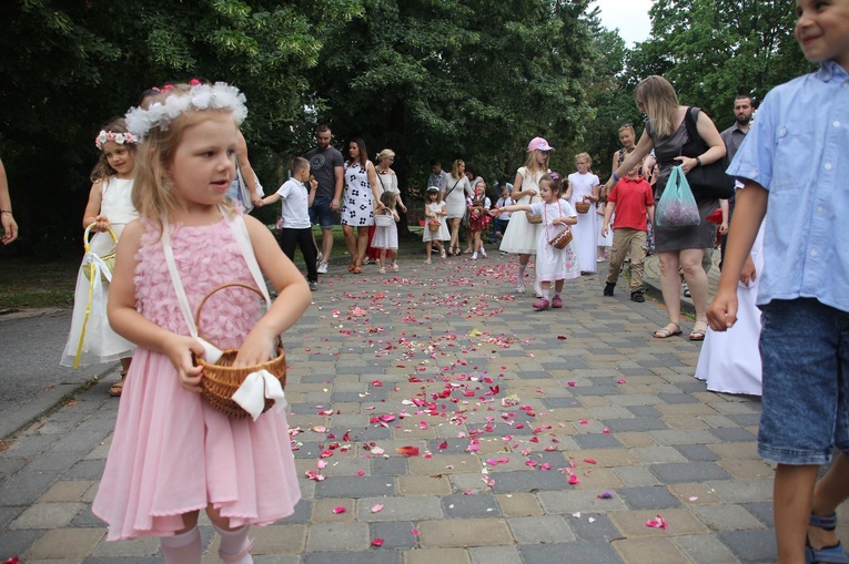 Procesja parafii Chrystusa Króla i św. Barbary