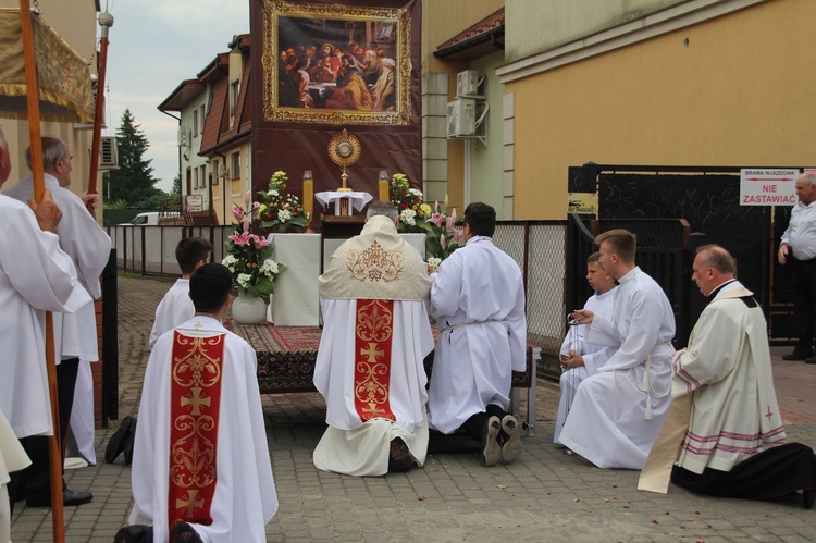 Procesja parafii ojców dominikanów i serbinowskiej