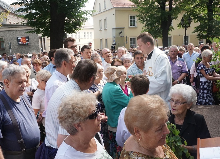 Centralna  procesja Bożego Ciała w Gliwicach