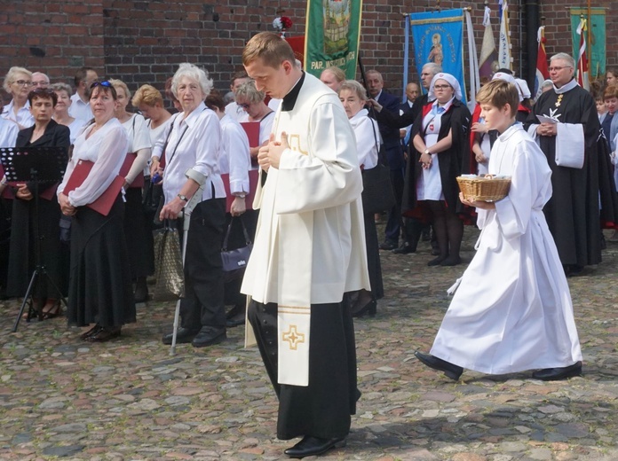 Centralna  procesja Bożego Ciała w Gliwicach