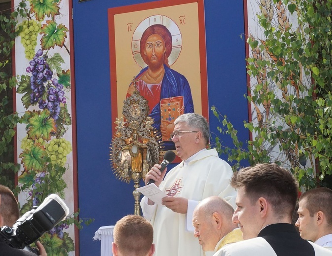 Centralna  procesja Bożego Ciała w Gliwicach