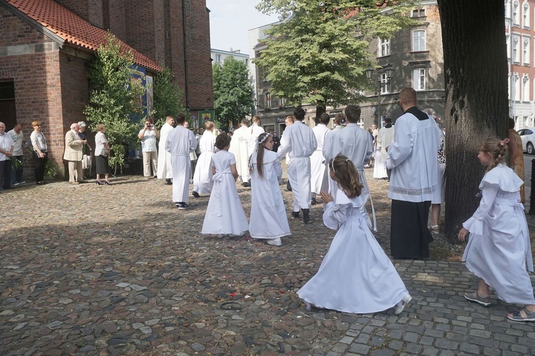 Centralna  procesja Bożego Ciała w Gliwicach