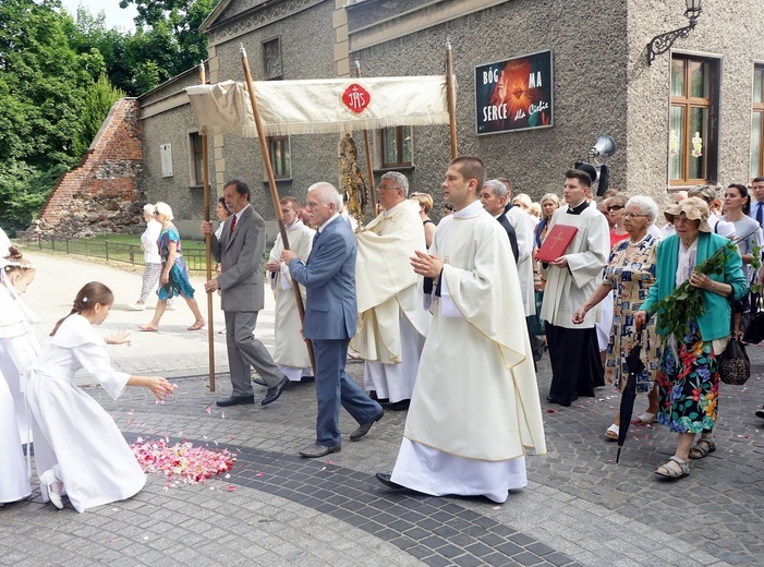 Centralna  procesja Bożego Ciała w Gliwicach