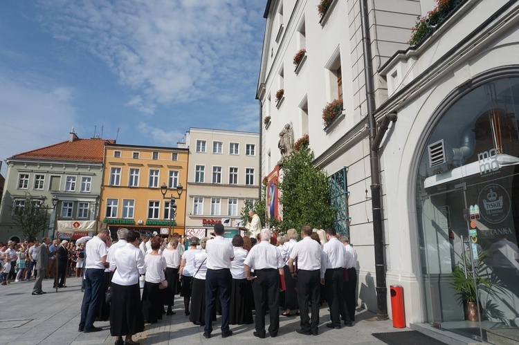 Centralna  procesja Bożego Ciała w Gliwicach