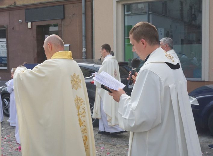 Centralna  procesja Bożego Ciała w Gliwicach