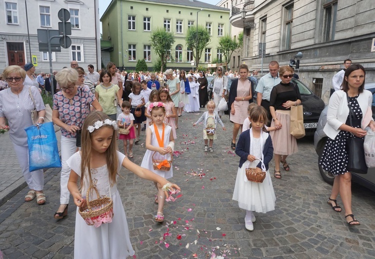 Centralna  procesja Bożego Ciała w Gliwicach