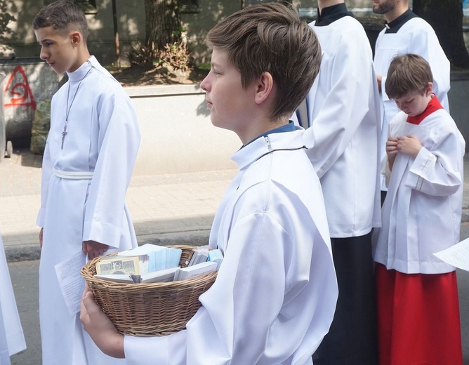 Centralna  procesja Bożego Ciała w Gliwicach