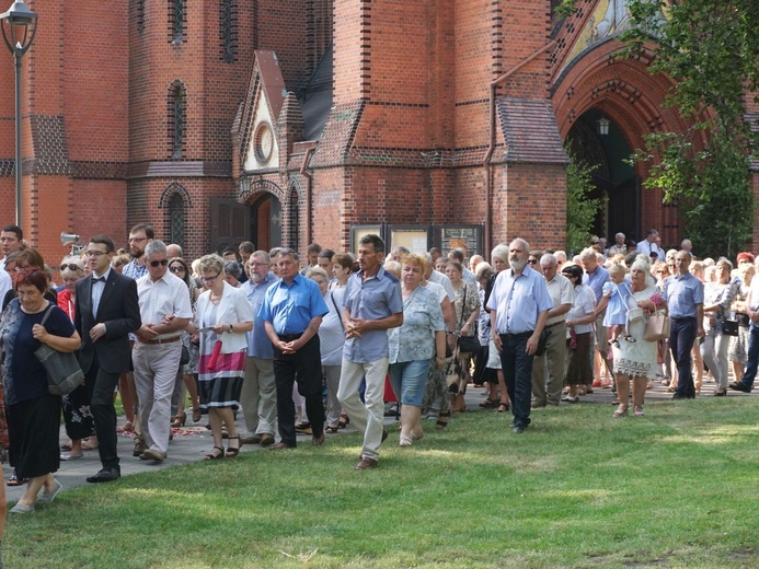 Centralna  procesja Bożego Ciała w Gliwicach