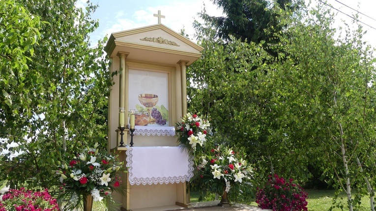 Procesja w Miechocinie