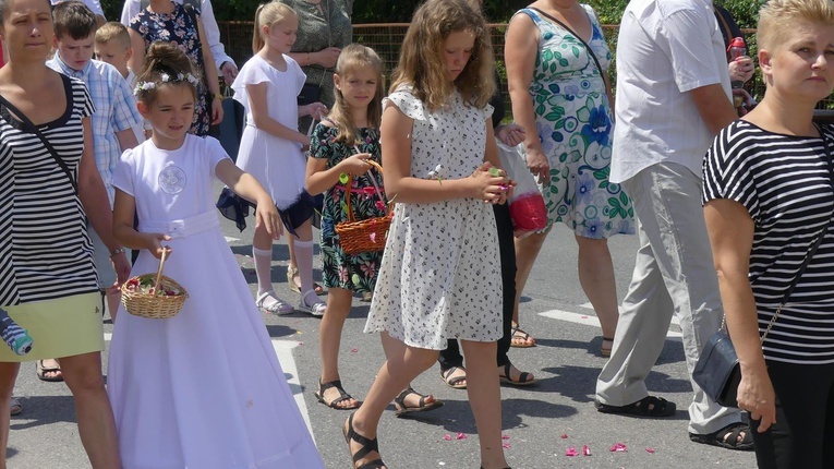 Procesja w Miechocinie