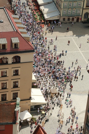 Centralna procesja Bożego Ciała we Wrocławiu 2019