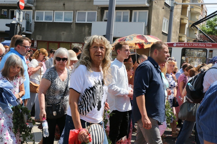 Centralna procesja Bożego Ciała we Wrocławiu 2019