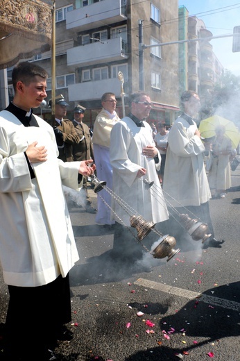 Centralna procesja Bożego Ciała we Wrocławiu 2019