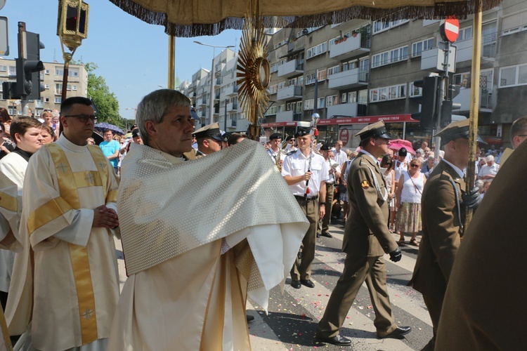 Centralna procesja Bożego Ciała we Wrocławiu 2019