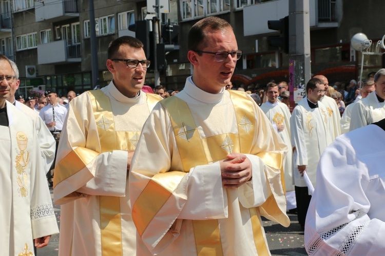 Centralna procesja Bożego Ciała we Wrocławiu 2019