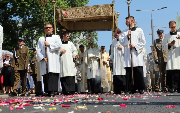 Centralna procesja Bożego Ciała we Wrocławiu 2019