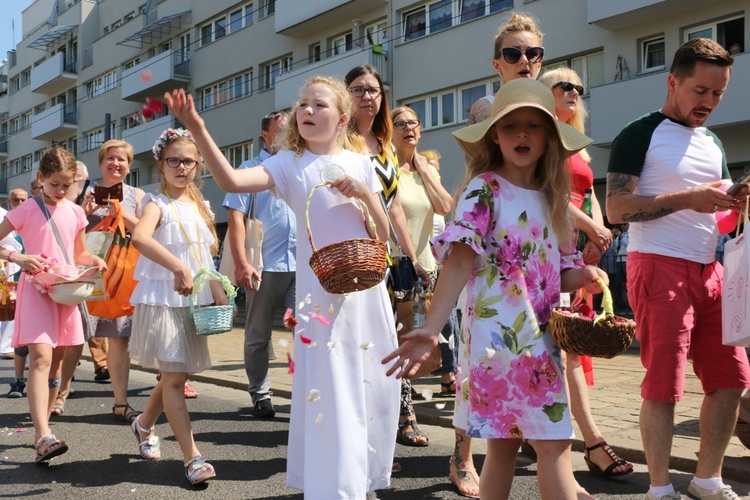 Centralna procesja Bożego Ciała we Wrocławiu 2019