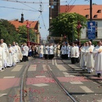 Centralna procesja Bożego Ciała we Wrocławiu 2019