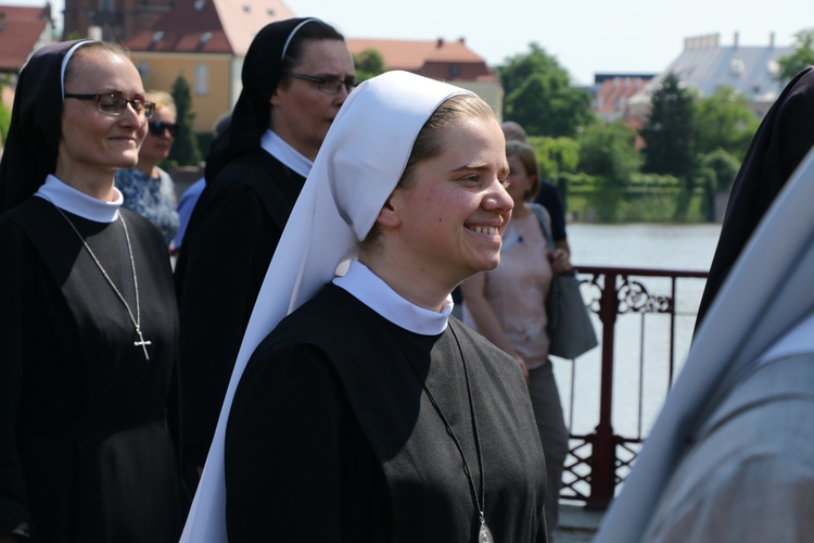 Centralna procesja Bożego Ciała we Wrocławiu 2019